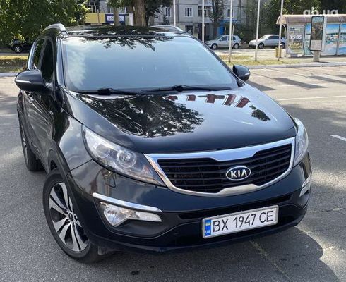 Kia Sportage 2011 черный - фото 3