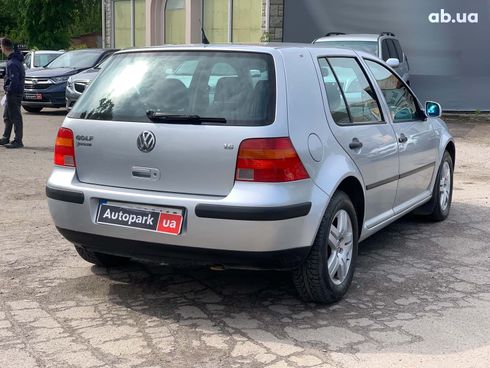 Volkswagen Golf 2001 серый - фото 5