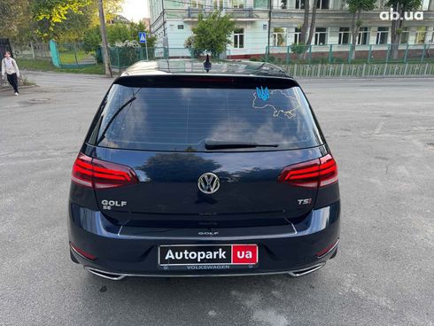 Volkswagen Golf 2018 синий - фото 8