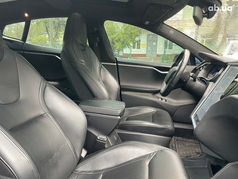 Tesla Model S 2015 синий - фото 20
