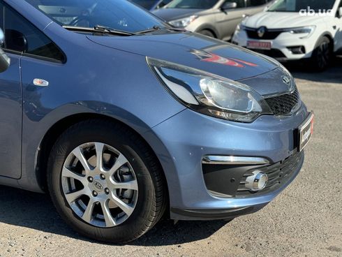 Kia Rio 2015 синий - фото 4