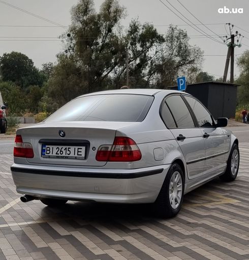 BMW 3 серия 2003 серебристый - фото 7