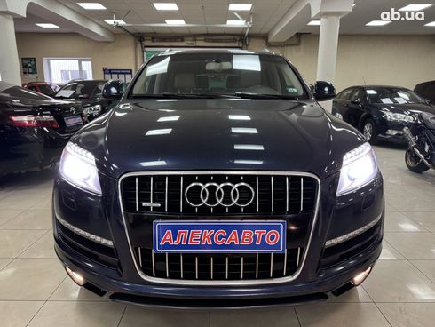 Audi Q7 2014 синий - фото 4