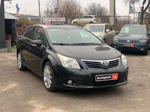 Toyota Avensis 2009 черный - фото 3