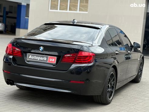 BMW 5 серия 2011 черный - фото 6