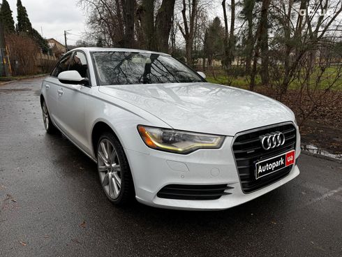 Audi A6 2013 белый - фото 3