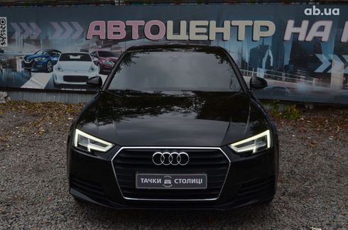 Audi A4 2016 черный - фото 2