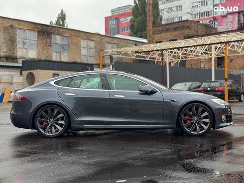 Tesla Model S 2017 серый - фото 20