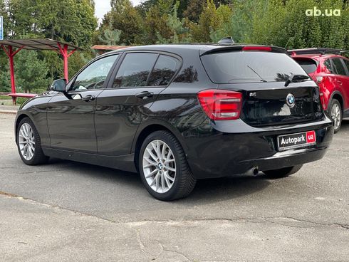 BMW 1 серия 2012 черный - фото 14