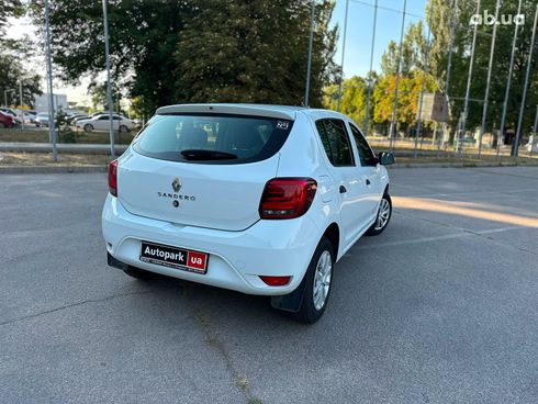 Renault Sandero 2021 белый - фото 7