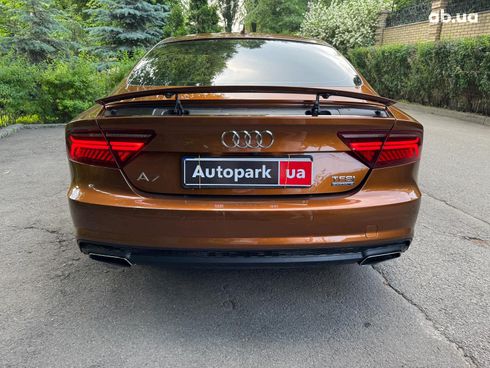 Audi A7 2016 коричневый - фото 11