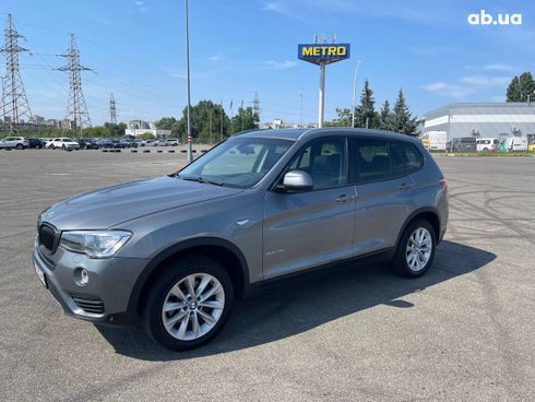 BMW X3 2016 серебристый - фото 4