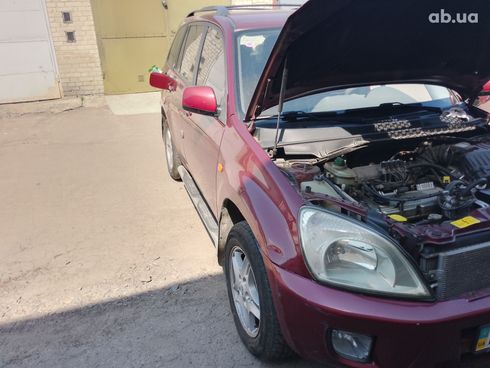 Chery Tiggo 2007 вишневый - фото 5