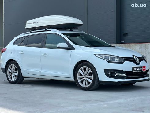 Renault Megane 2014 белый - фото 25