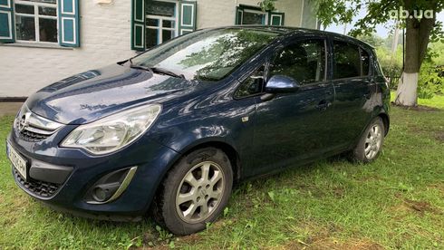 Opel Corsa 2013 синий - фото 9