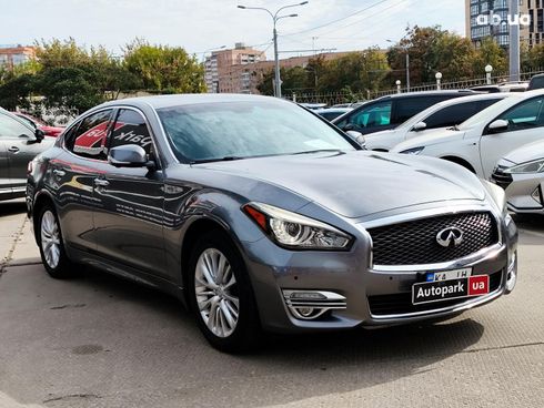 Infiniti Q70 2017 серый - фото 11