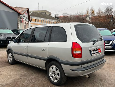 Opel Zafira 2004 серый - фото 8