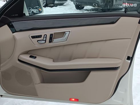 Mercedes-Benz E-Класс 2014 белый - фото 50