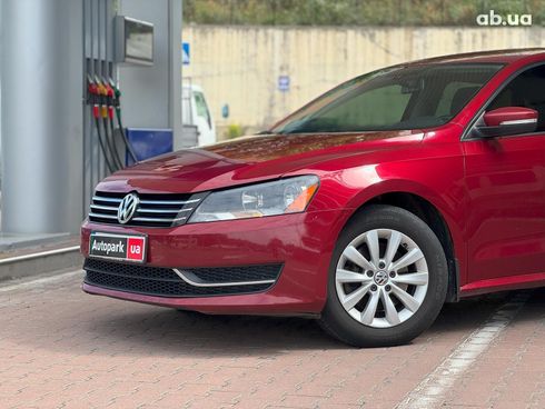 Volkswagen passat b7 2014 красный - фото 3