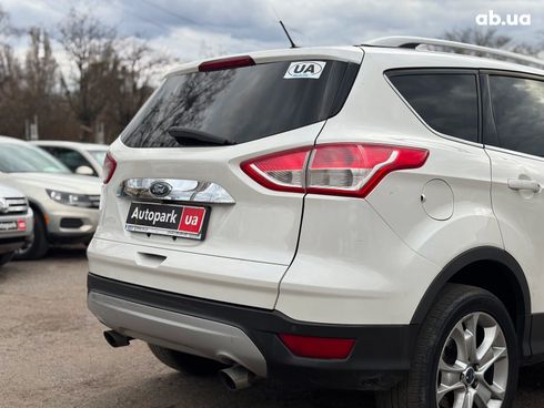 Ford Escape 2015 белый - фото 37