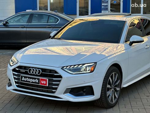 Audi A4 2020 белый - фото 9