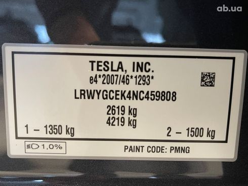 Tesla Model Y 2022 - фото 12