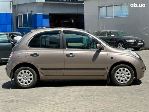 Nissan Micra 2007 коричневый - фото 4