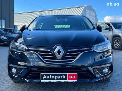 Renault Megane 2017 черный - фото 2