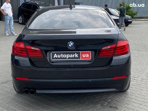BMW 5 серия 2011 черный - фото 6