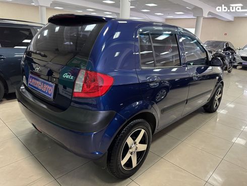 Hyundai Getz 2008 синий - фото 6