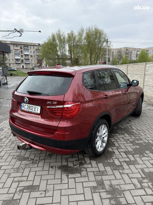 BMW X3 2012 красный - фото 3