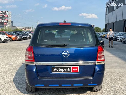 Opel Zafira 2008 синий - фото 5