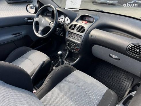Peugeot 206 2003 черный - фото 17