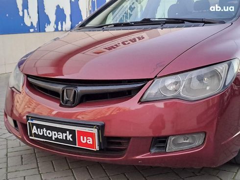 Honda Civic 2007 красный - фото 8