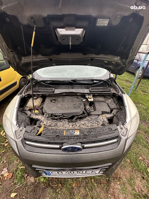 Ford Escape 2014 серый - фото 5