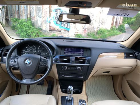 BMW X3 2011 синий - фото 37