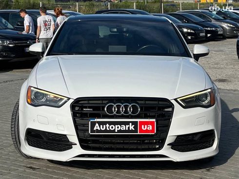 Audi A3 2016 белый - фото 2