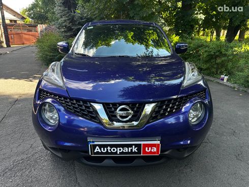 Nissan Juke 2017 синий - фото 2