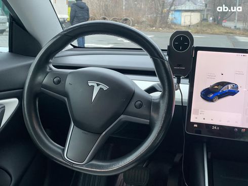 Tesla Model 3 2018 синий - фото 19