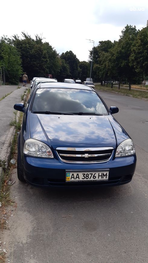 Chevrolet Lacetti 2008 синий - фото 4