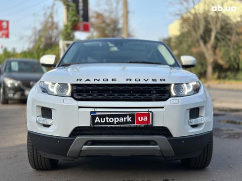 Land Rover Range Rover Evoque 2011 белый - фото 4