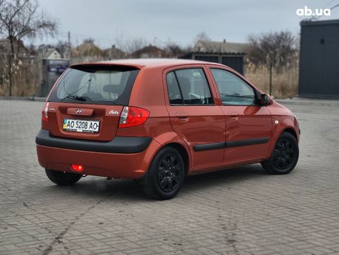 Hyundai Getz 2008 золотистый - фото 6