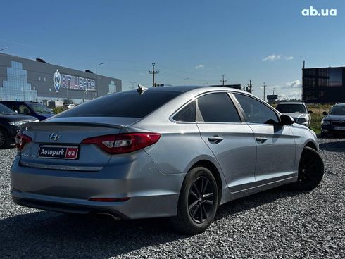 Hyundai Sonata 2015 серый - фото 8