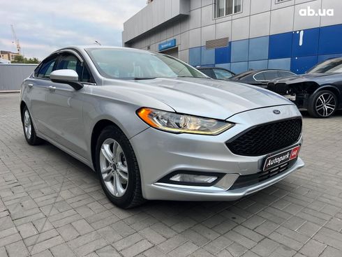 Ford Fusion 2018 серый - фото 3