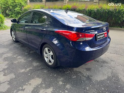 Hyundai Elantra 2013 синий - фото 8