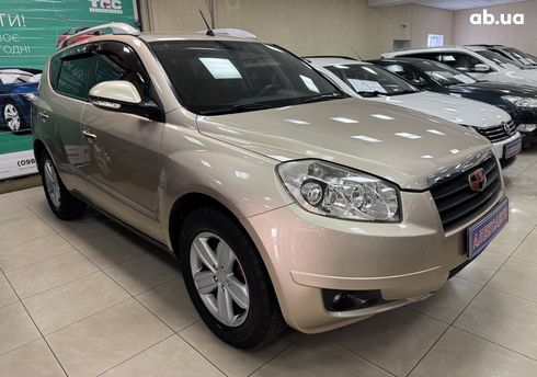 Geely GX7 2015 бежевый - фото 5