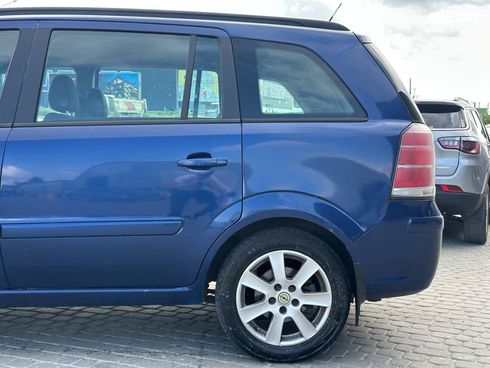 Opel Zafira 2006 синий - фото 5
