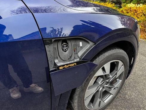 Audi E-Tron 2020 синий - фото 7