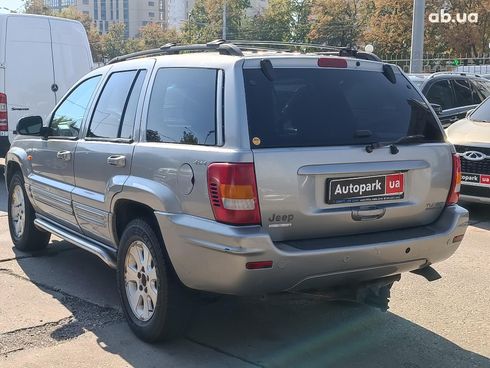 Jeep Grand Cherokee 2001 серый - фото 14