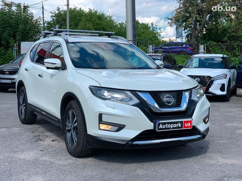 Nissan X-Trail 2017 белый - фото 3
